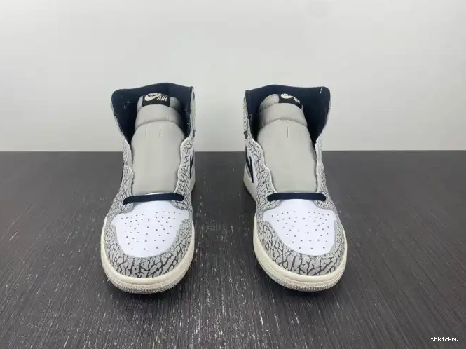 Reps TBK White Air Cement High Jordan 1 OG DZ5485-052 0529